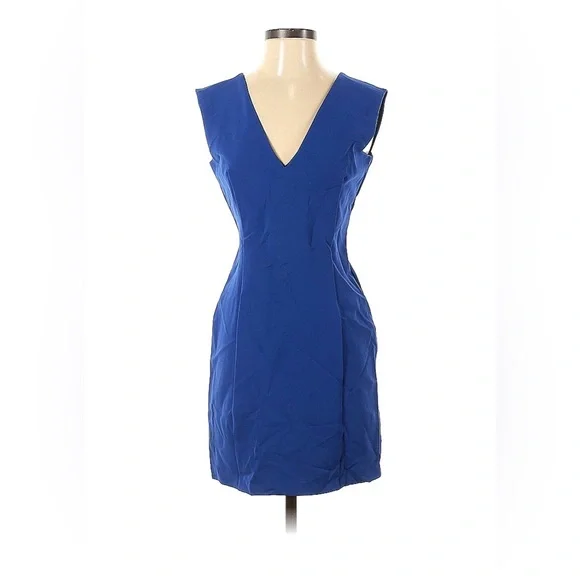 zara royal blue dress Zara Maxi Dress